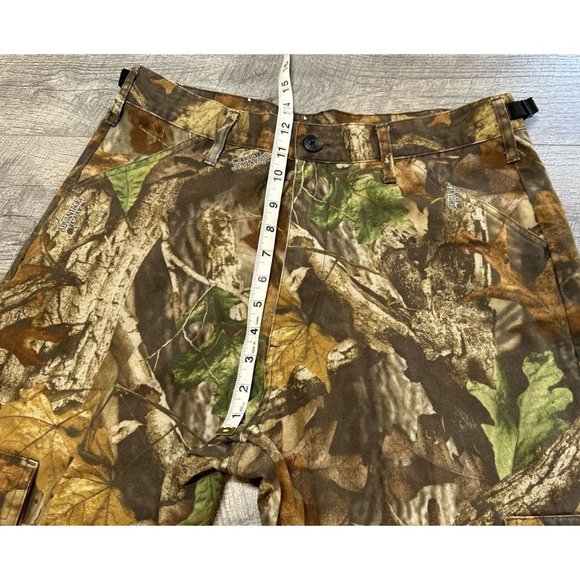 Walls Camo Pants Mens 34x32 Reinforced Hunting Advantage Timber Cargo Adjustable - Picture 14 of 15
